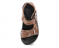 Туфли открытые для мальчика Beacher 1085-5 кожа BRAUN  KING BOOTS 