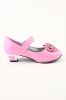 Туфли для девочек KING BOOTS Бабочка розовый лак D0543B Pink